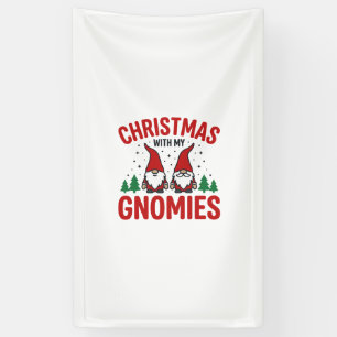 Christmas Gnomies Holiday Gnome Design Banner