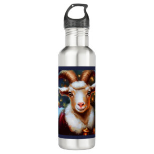 Christmas Goat 4 710 Ml Water Bottle