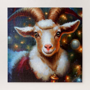 Christmas Goat (4) Jigsaw Puzzle