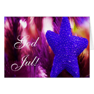 Christmas God Jul Purple Star III