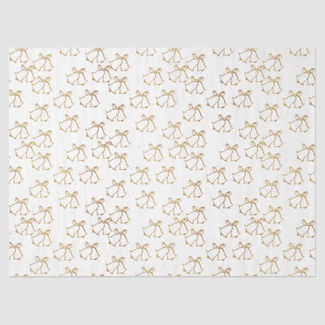 Christmas Gold Series Design 3 Tissue Paper (Front)
