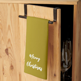 Christmas Gold Tea Towel