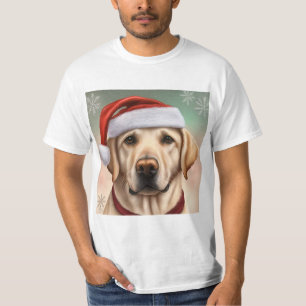 Christmas golden Labrador , Dog lover gift T-Shirt
