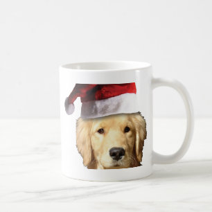 Christmas Golden Retriever Coffee Mug