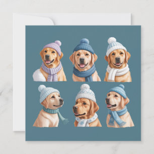 Christmas Golden Retriever Dog Lover Dogs Owner Holiday Card