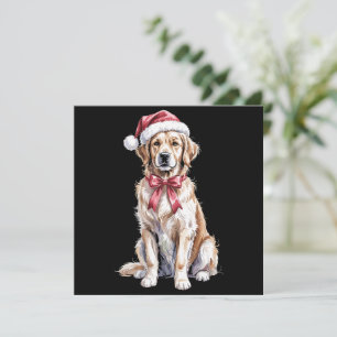 Christmas Golden Retriever Lover Dog Mama Holiday Card