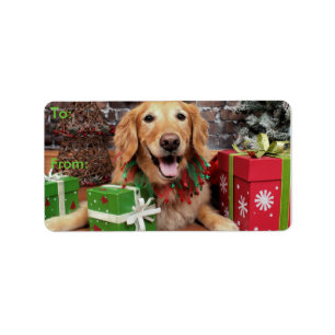 Christmas - Golden Retriever - Sidney Label