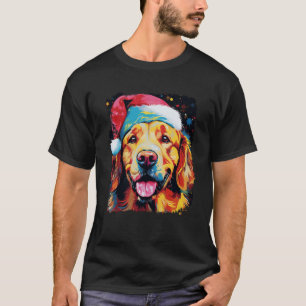 Christmas Golden Retriever Swea T-Shirt
