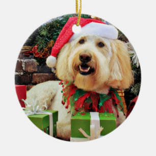 Christmas - GoldenDoodle - Bella Ceramic Tree Decoration