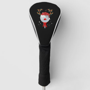 Christmas Golf Ball   Golf Head Cover