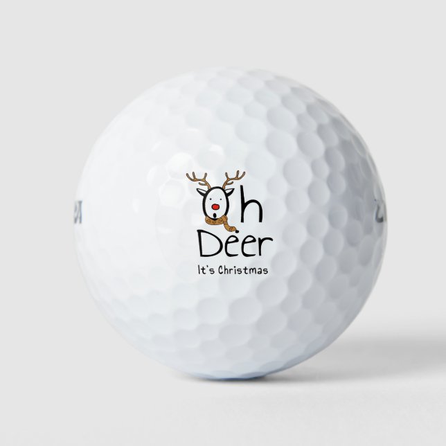 Christmas Golf Balls (Front)