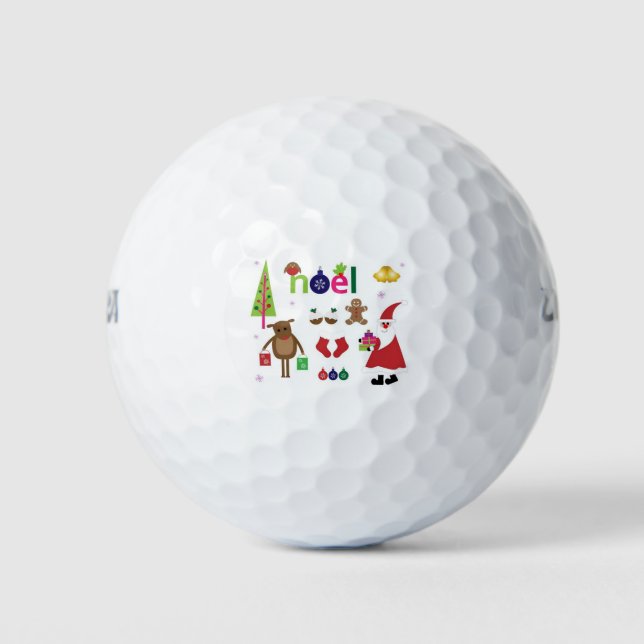 Christmas Golf Balls (Front)