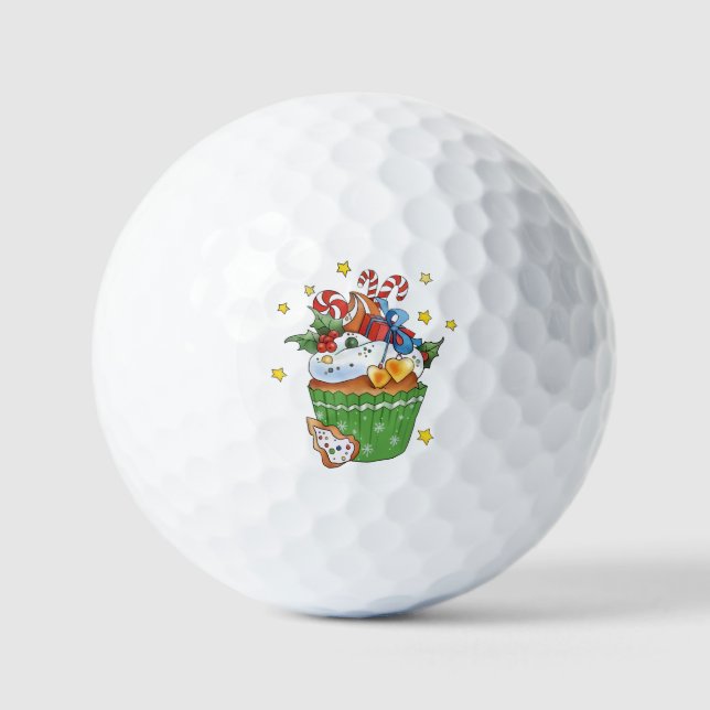 Christmas Golf Balls (Front)