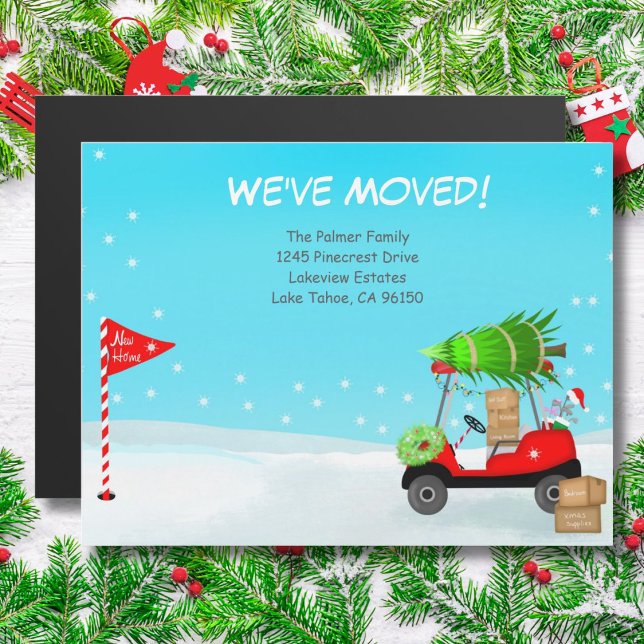Christmas Golf Cart With Moving Boxes Golf  (Creator Uploaded)