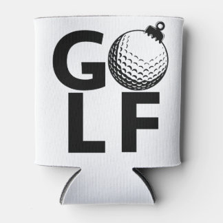 Christmas Golf Ornament Can Cooler
