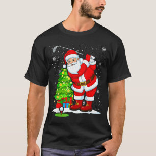 Christmas Golf Santa Golfer Xmas Funny Christmas G T-Shirt