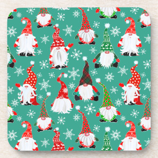 Christmas Gonk patterned  Coaster