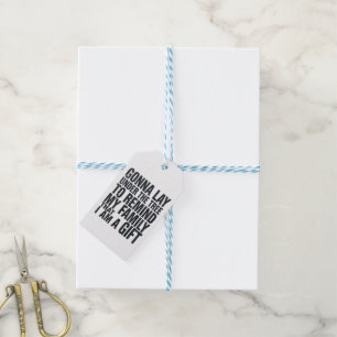 Christmas Gonna Lay Under The Tree Xmas Family Gift Tags