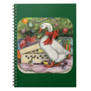 Christmas Goose Notebook