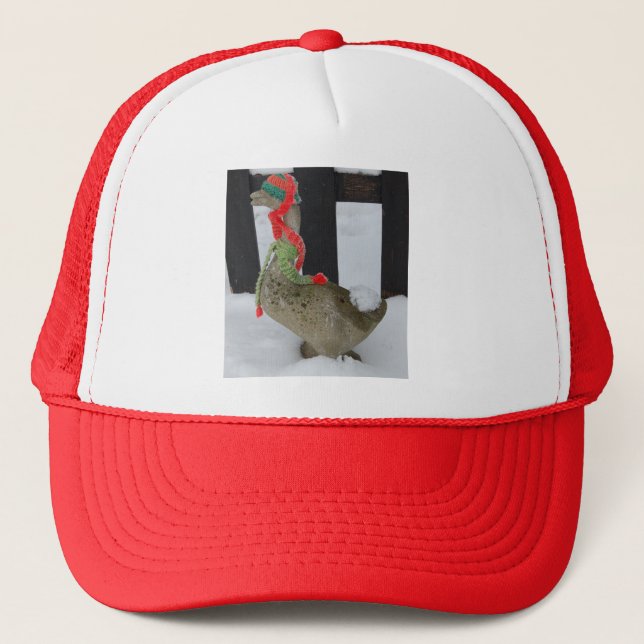 Christmas Goose Trucker Hat (Front)