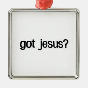 Christmas got Jesus Christ born again Metal Tree Decoration