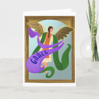 Christmas GRACE Angel Card