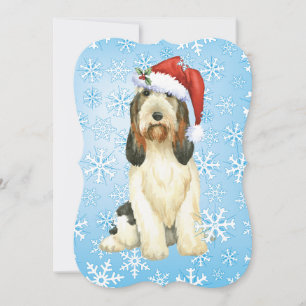 Christmas Grand Basset Griffon Vendéen Holiday Card