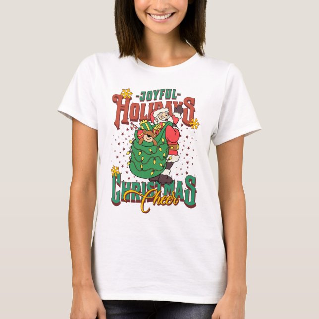 Christmas Graphic Tee | Holiday Humour T-Shirt (Front)