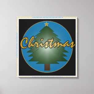 Christmas Graphics Canvas Print