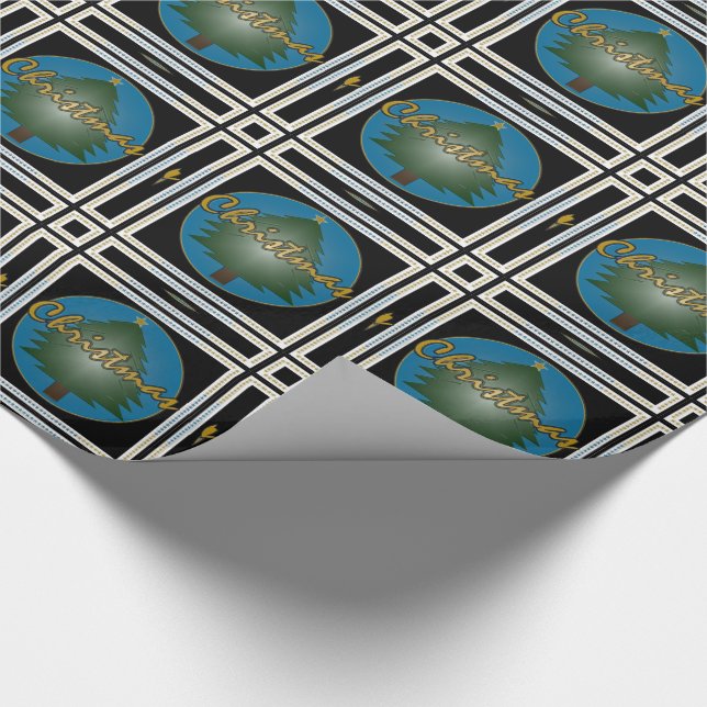 Christmas Graphics Wrapping Paper (Corner)