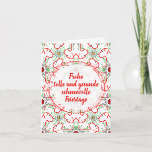 Christmas Great Dane Cards Pattern