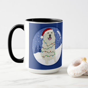 Christmas Great Pyrenees  Mug