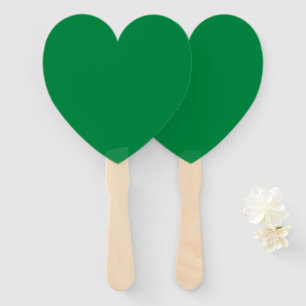 Christmas Green Hand Fan