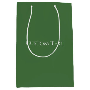 Christmas Green  Medium Gift Bag