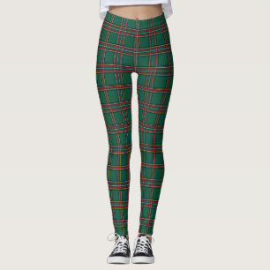 Christmas Green/Red Plaid Women Leggings
