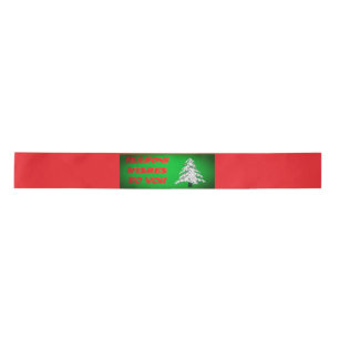  CHRISTMAS GREEN  SATIN RIBBON