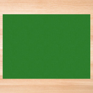 Christmas Green Solid Colour Tissue Paper