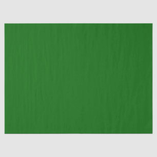 Christmas Green Solid Colour Tissue Paper
