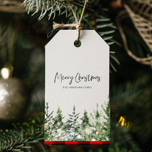 Christmas Green Tree   Merry Christmas Gift Tags