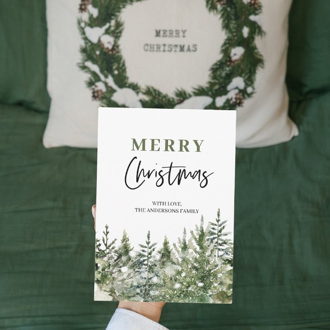 Christmas Green Tree | Merry Christmas Holiday Card (Creator Uploaded)