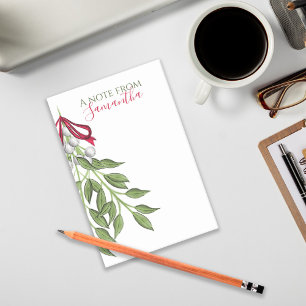 Christmas Greenery Elegant Holiday Cute Custom Post-it Notes