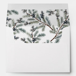 Christmas Greenery Envelope Personalized