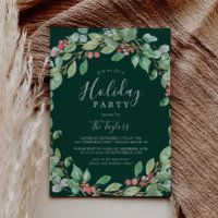 Christmas Greenery Wreath Holiday Party