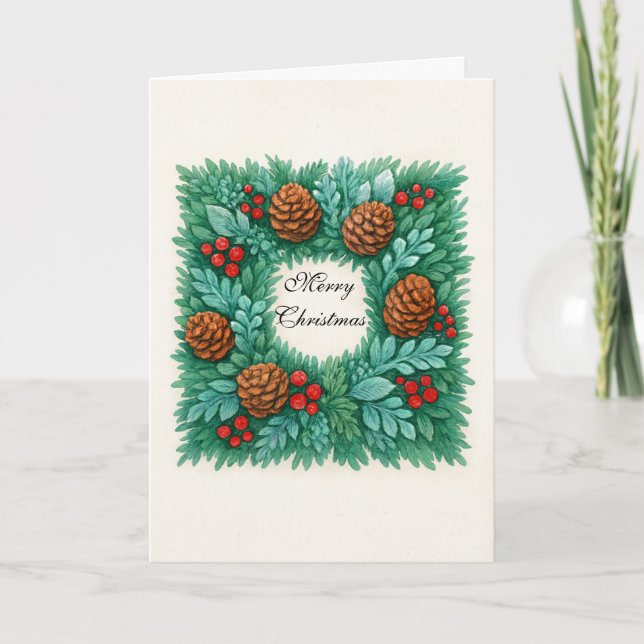 Christmas Greeting Card (Front)