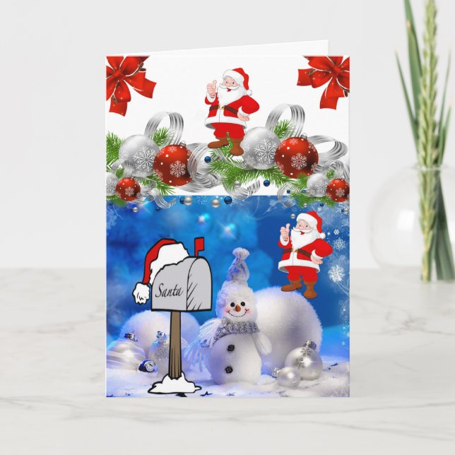 Christmas Greeting Card (Front)