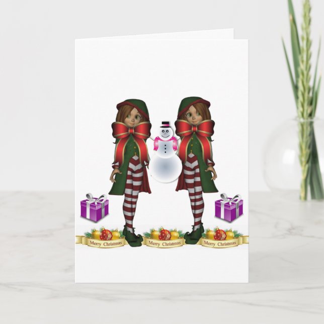 Christmas Greeting Card (Front)