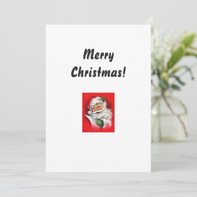 Christmas Greeting Card (Standing Front)