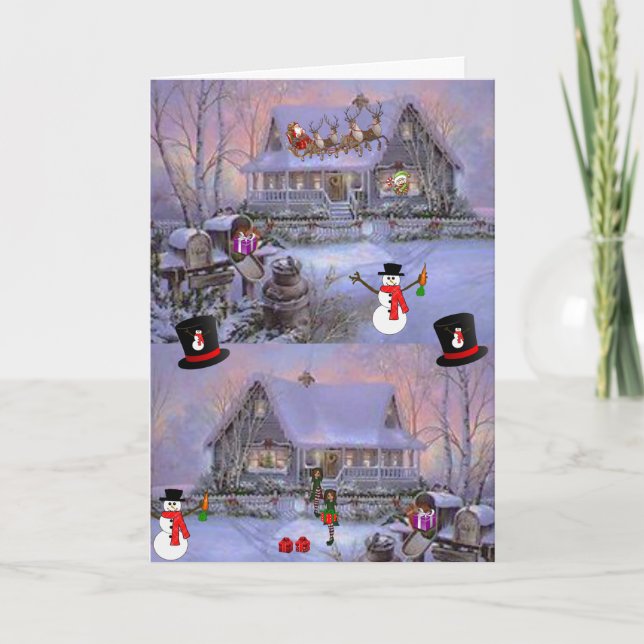 Christmas Greeting Card (Front)