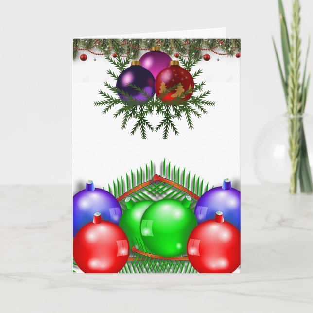 Christmas Greeting Card (Front)