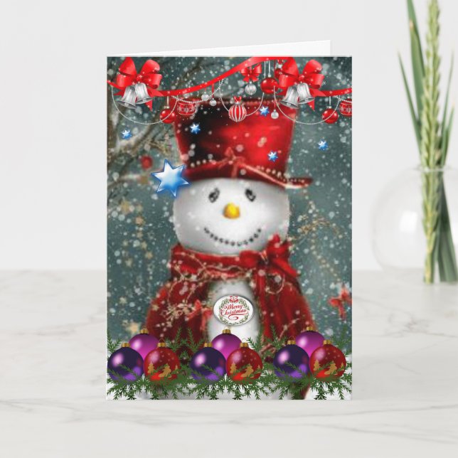 Christmas Greeting Card (Front)